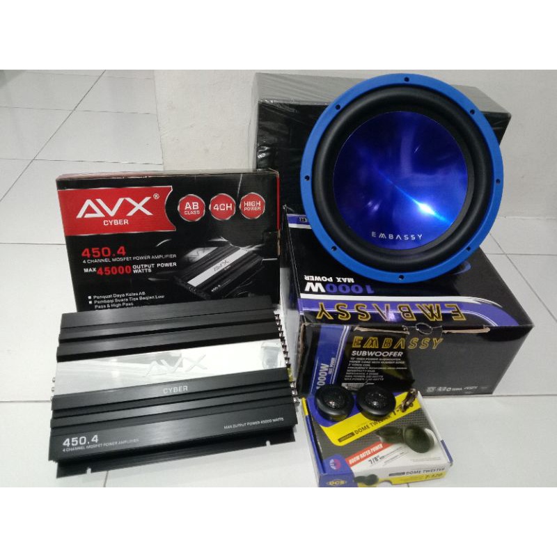 Paket Audio Embassy badak