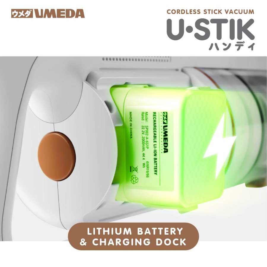 Umeda U-Stik Battery + Charging Dock