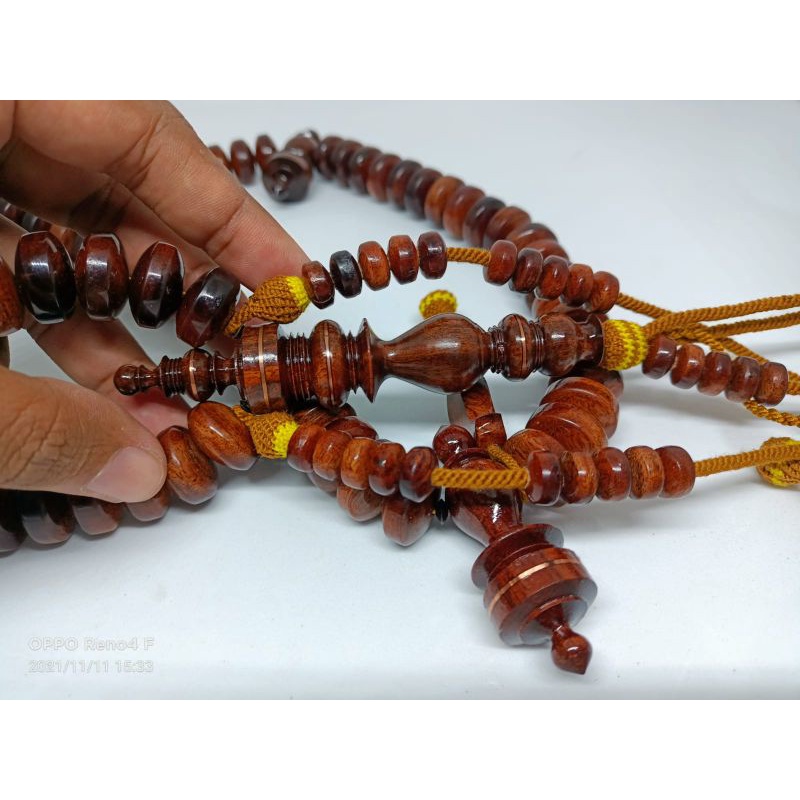 tasbih tijani kayu nagasari uk16mm