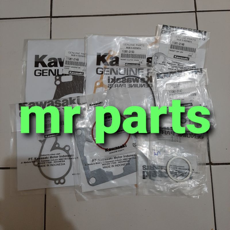 paking gasket perpak kis fullset full set ninja r lama original