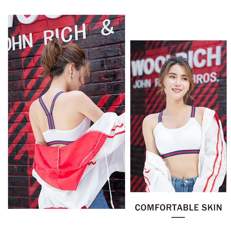 Alwiya Collection - Pakaian Dalam Wanita Bra Terbaru - Fashion Sporty Bra - Gym Bra Korean Model