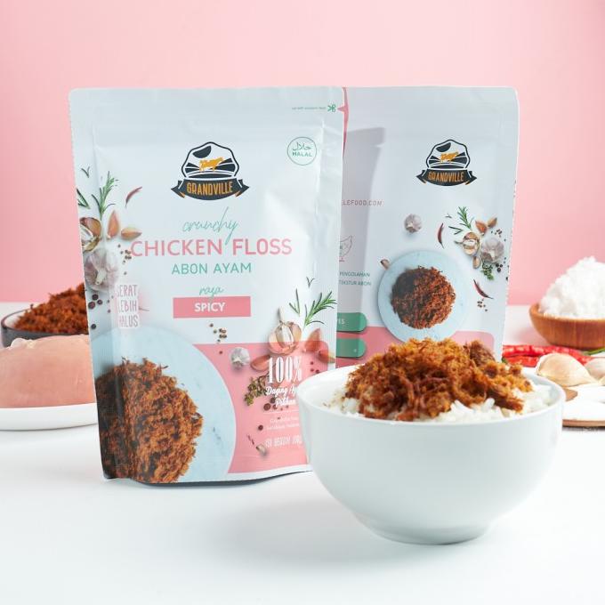 

Cuci Gudang Awal Tahun Grandville Abon Ayam Spicy / Chicken Floss 100gr Cuci Gudang Awal Tahun