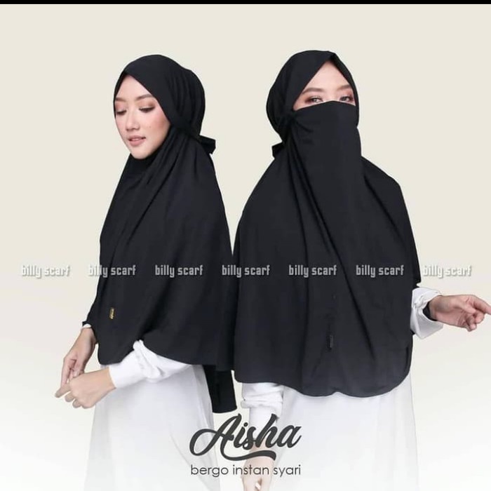jilbab hijab tali masker - kerudung hijab himar tali masker multifungs
