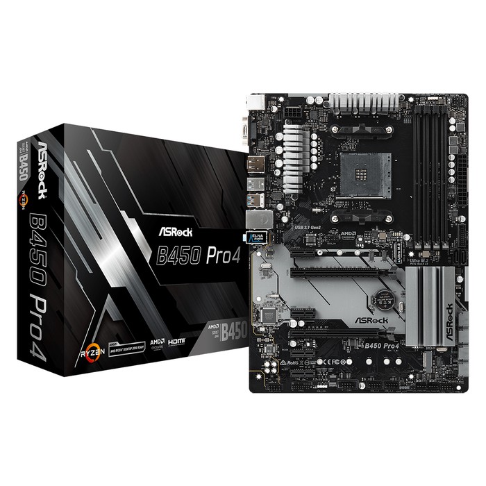 Asrock B450 Pro4