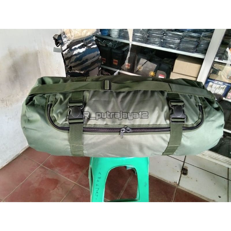 tas kapsul jumbo pulsak TNI /tas penyesak jumbo kapsul/ Tas selempang army/tas selempang TNI