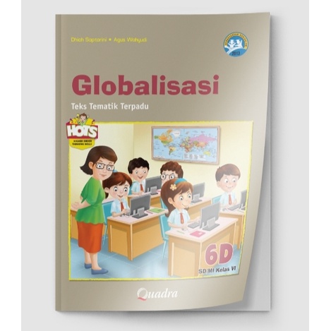 ORI harga satuan buku teks tematik k13 penerbit Quadra kelas 6