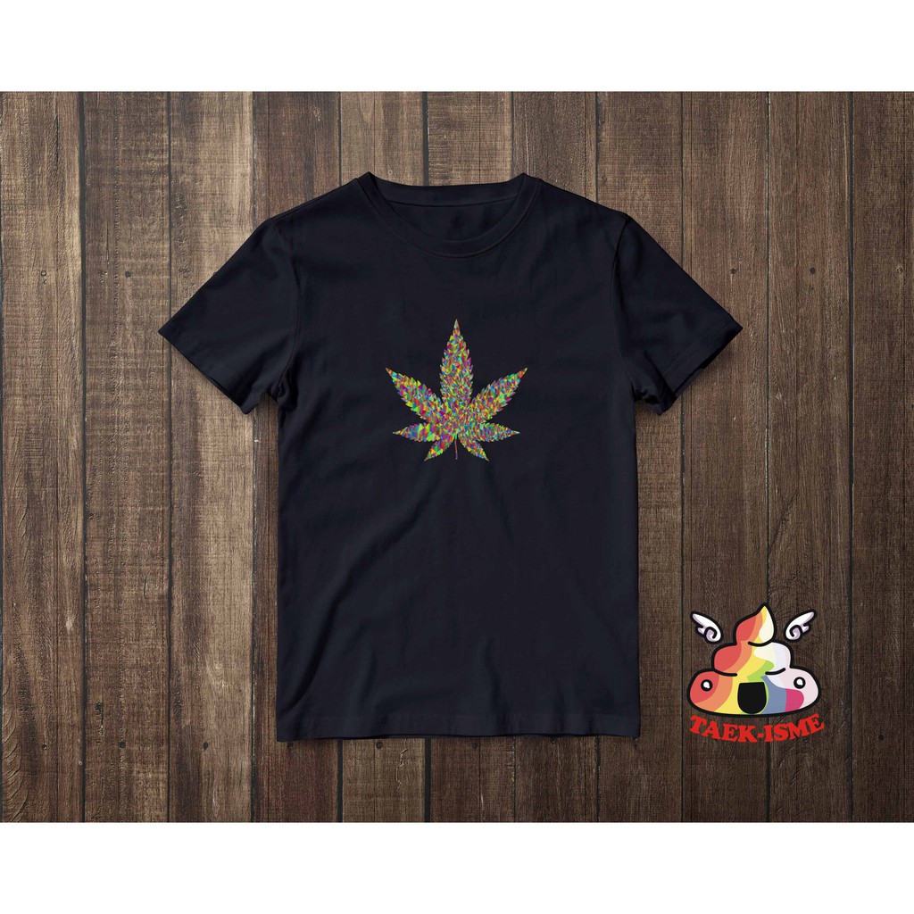 Kaos/ Baju/ Tshirt Pria, Lelaki, Ganja, Cannabis, Marijuana R