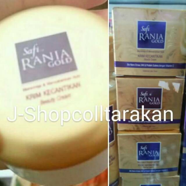 Krim Kecantikan Beauty Cream Safi Rania Gold Shopee Indonesia