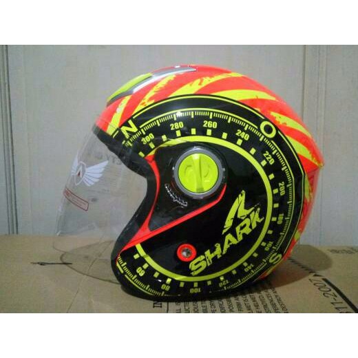 termurah Helm CAT Shark techno / helm murah / helm half face / keren LARIS