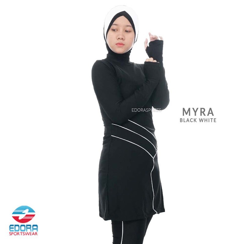 Baju Renang Muslim Wanita Dewasa MYRA MUSLIMAH EDORA ORIGINAL