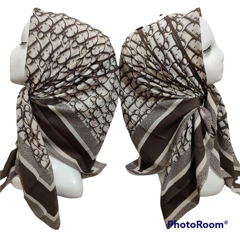 DEENAY KW HIJAB MOTIF VOAL DIOR DD