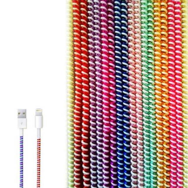 PELINDUNG KABEL 2warna 1pack isi 100pcs