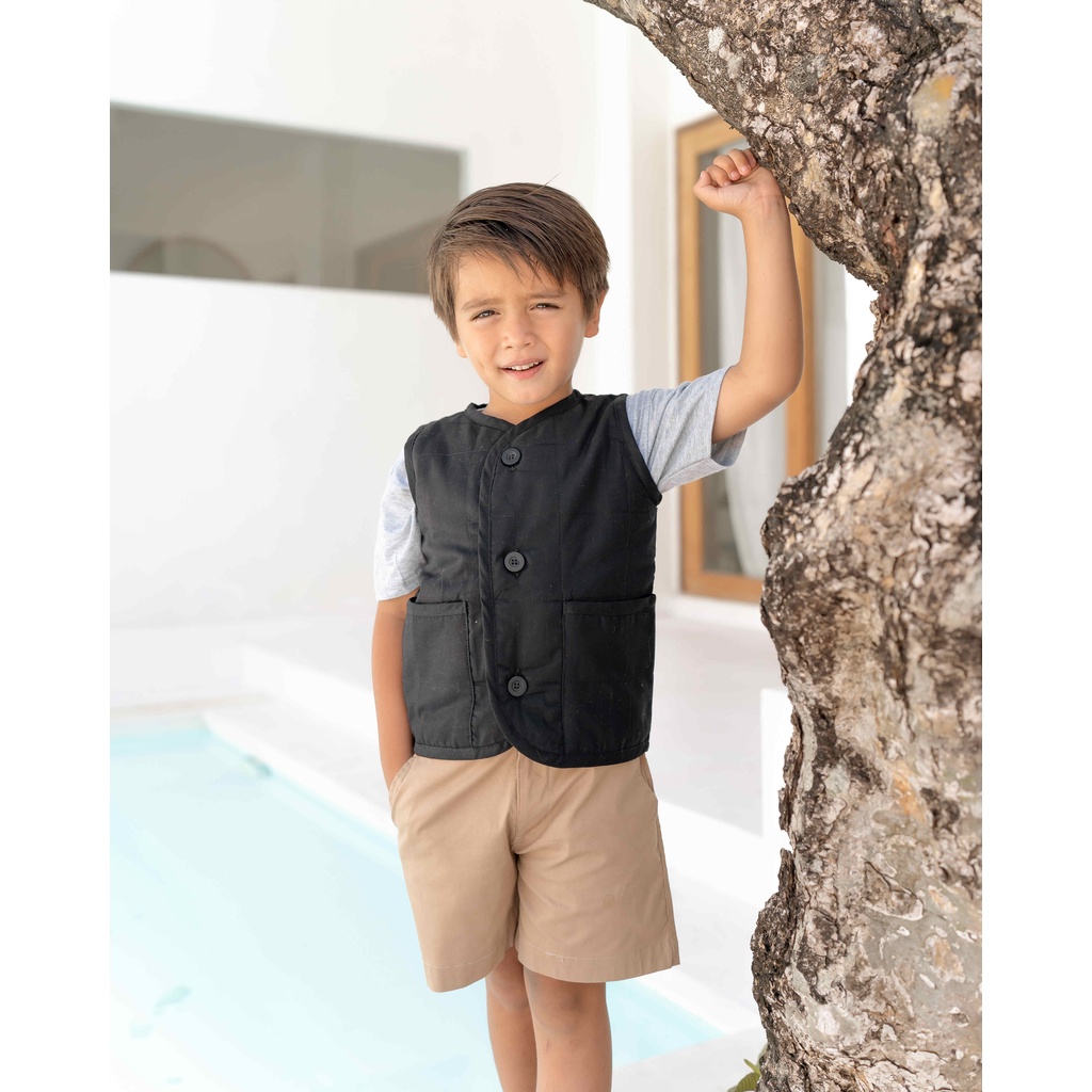 BARLI VEST | Vest Anak | Rompi Anak Unisex | Rompi Katun Anak | Jaket Winter Anak | Jaket Rompi Anak