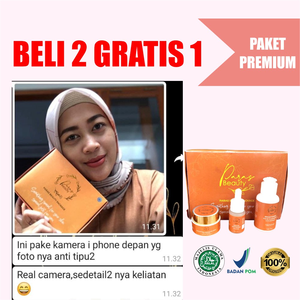 PARAS BEAUTY | PARAS BEAUTY BPOM | SKINCARE PARAS BEAUTY BPOM FREE GIFT