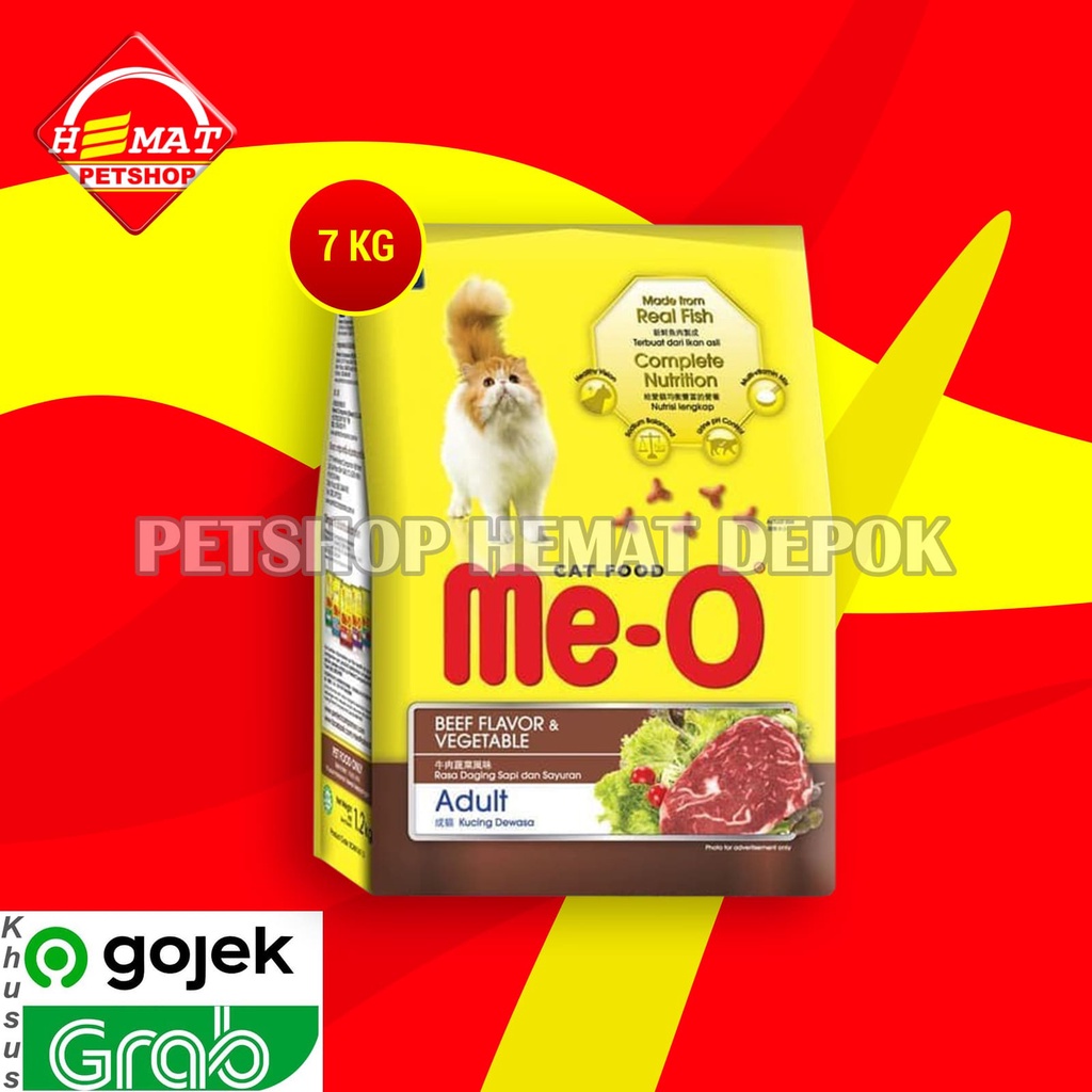 Gosend Makanan Kering Kucing Meo Dry Cat Food Me-O  7KG