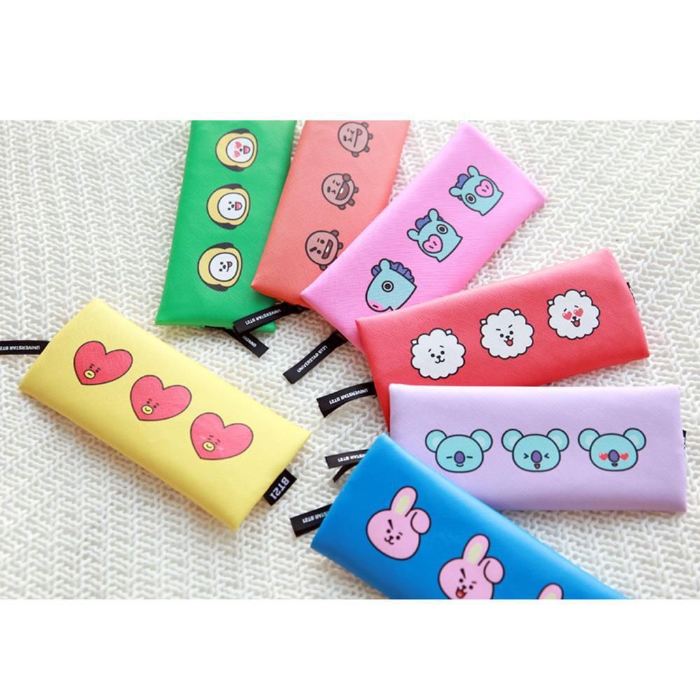 

Original BT21 Flat Pencil Case