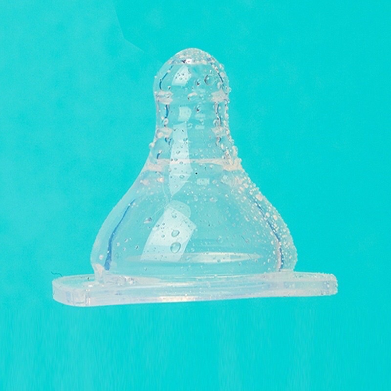Karet Silikon Dot Pengganti Pigeon BPA FREE Peristaltic Plus Wide Neck / Leher Lebar Nipple / dot ulir-2