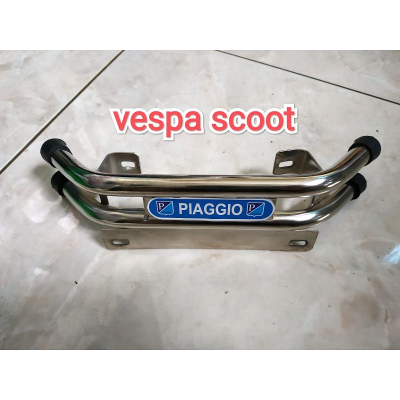 Bemper spakbor belakang vespa super sprint vbb