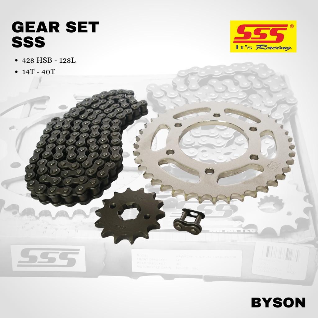 Gear Gir set paket sss Byson 428 14 40