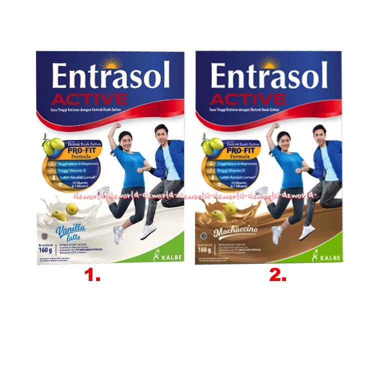 

Entrasol Active Pro-fit Profit 160gr Rasa Vanilla Latte Mochaccino Susu Kalsium Untuk Remaja Rasa Vanila Mocha Cappucino Entrasoll Aktif