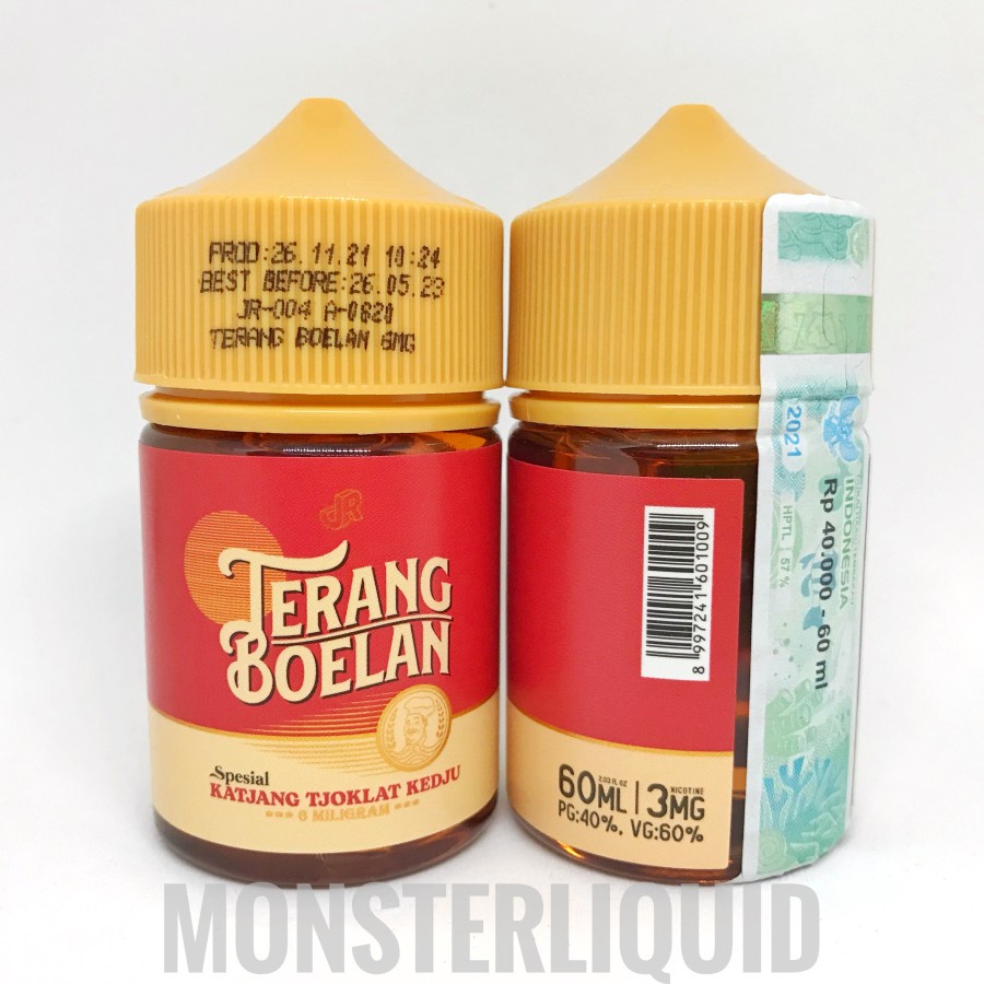 TERANG BOELAN KATJANG TJOKLAT KEDJU BY JUSRAKJAT 3MG 60ML