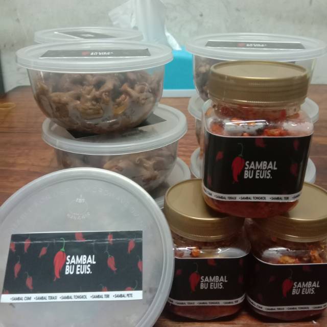 

Paket SAMBAL CUMI + TERI