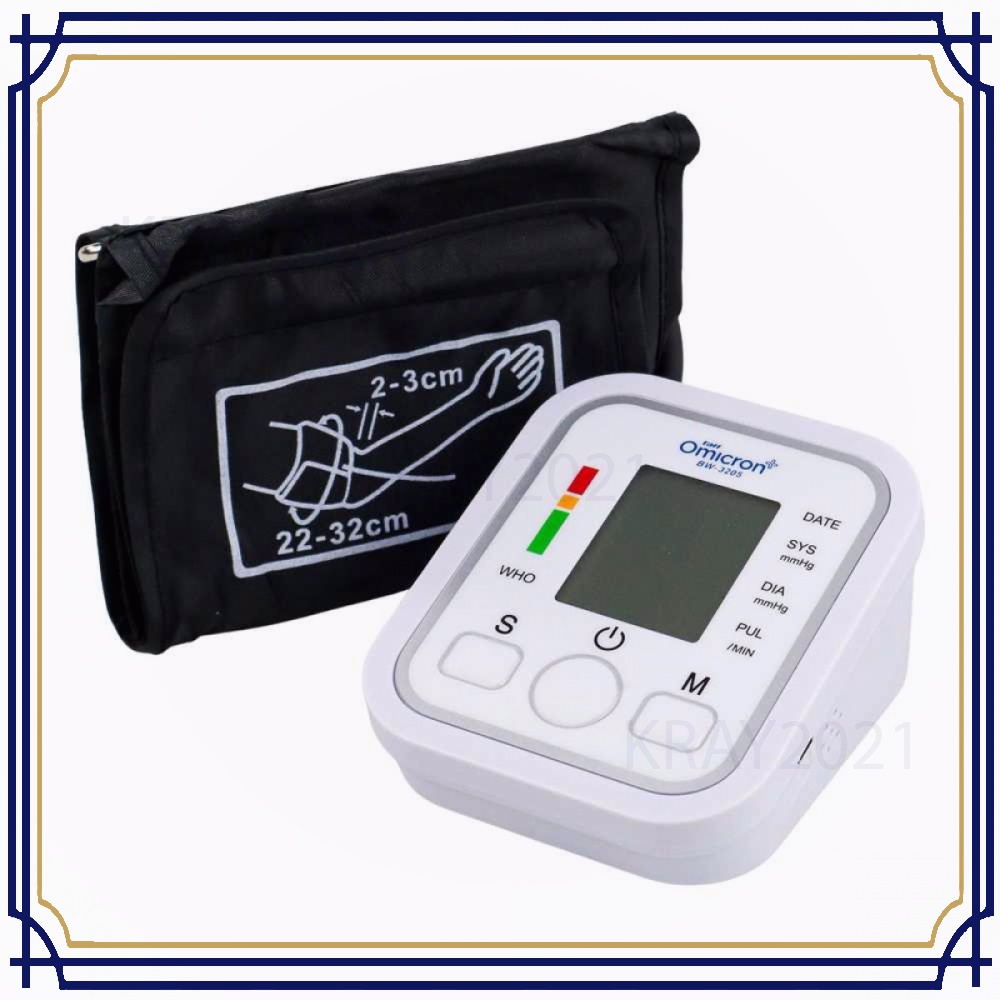 TaffOmicron Pengukur Tekanan Darah Sphygmomanometer with Voice HT990