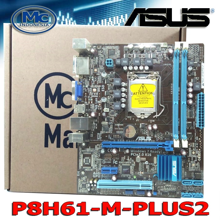 Mainboard MOBO MOTHERBOARD GAMING PC  H61 DDR3 socket 1155 ASUS