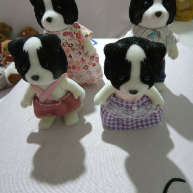 Sylvanian Collie Choco Ing Camping set Lily