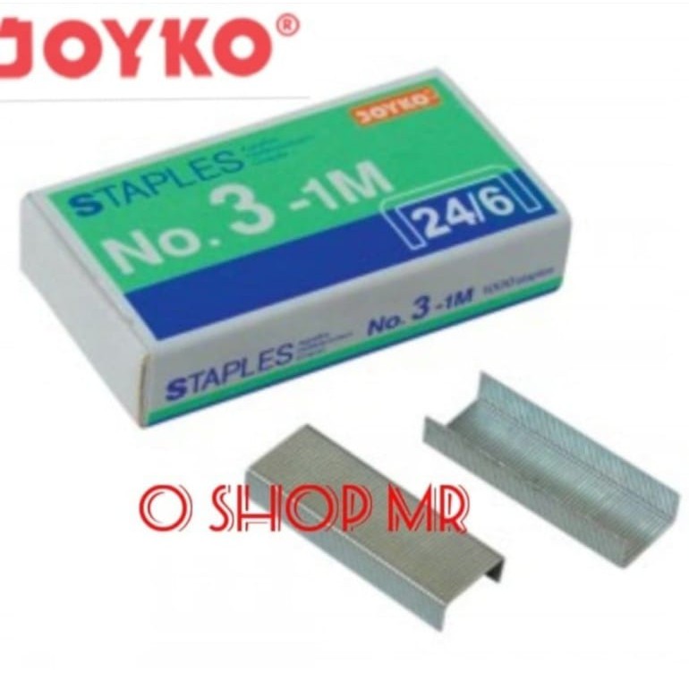 

Isi Refill Staples / Stapler / Cekrekan Joyko No. 3 - 1M