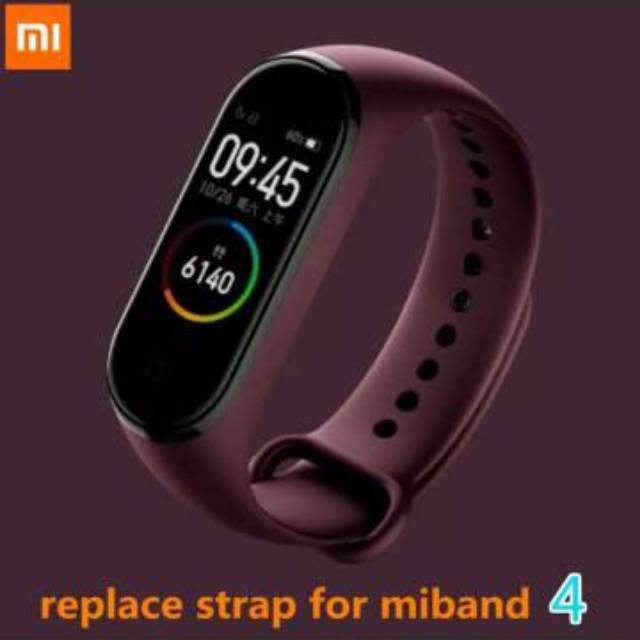 Strap Silicone Silikon Xiaomi Mi Band 4 Mi Band 3 Replacement