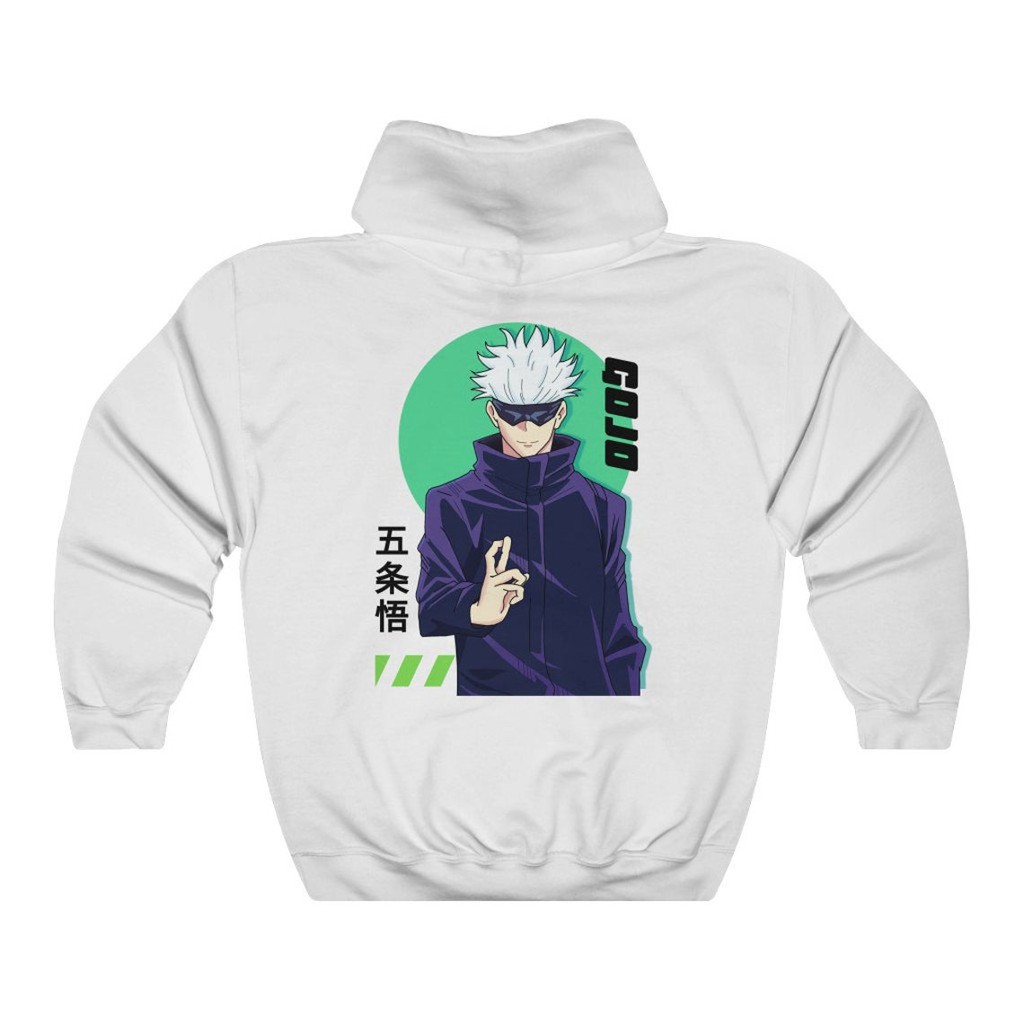 Hoodie Gojo Satoru the Strongest Jujutsu Sorcerer Anime Jujutsu Kaisen