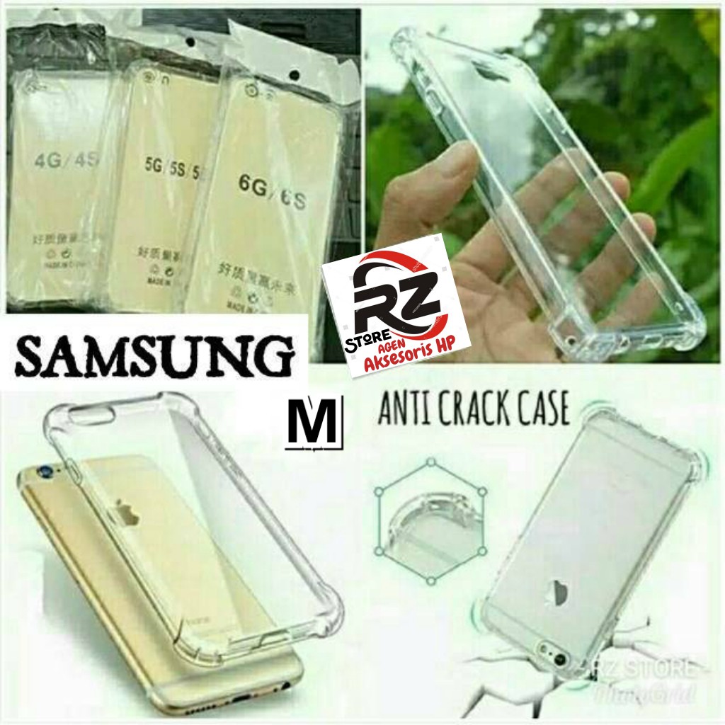 CASE ANTI CRACK SAMSUNG M01 M02 M02S M10 M11 M12 M20 M21 M30 M31 M62 CORE M51 F62 SILICON CASING SIL
