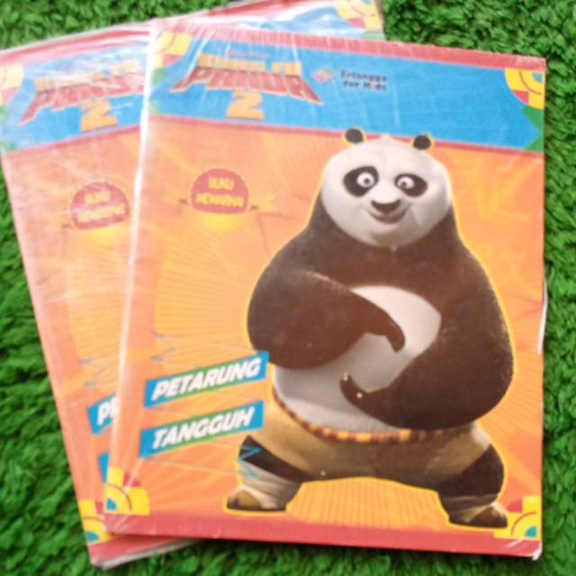 KUNGFU PANDA BUKU MEWARNAI PETARUNG TANGGUH