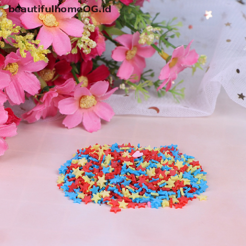 / Beautifulhomeog.id / 10g / Pak Mainan clay Polymer Permen Imitasi Untuk diy slime / Handphone