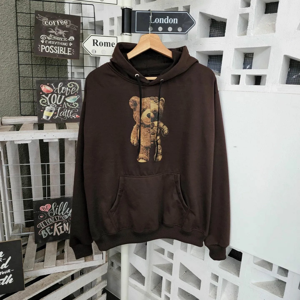 Sweater ROBOTIC BEAR Oblong / Hoodie ROBOTIC BEAR Jumper