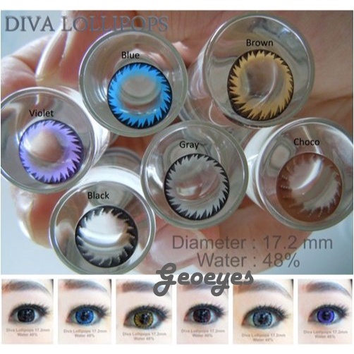 Softlens VIP Diva 3D Lollipops