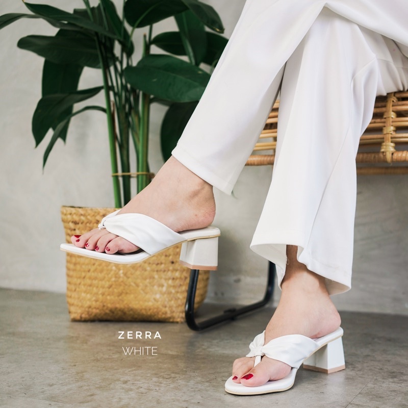 Bellashoesjkt Zerra Heels Wanita-Putih
