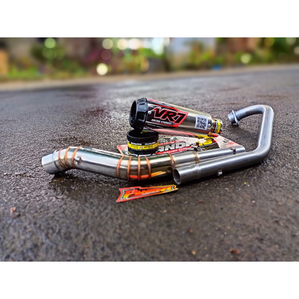 KNALPOT RACING VR7 FOR VIXION R15 GSX CBR SATRIAFU SONIC DLL
