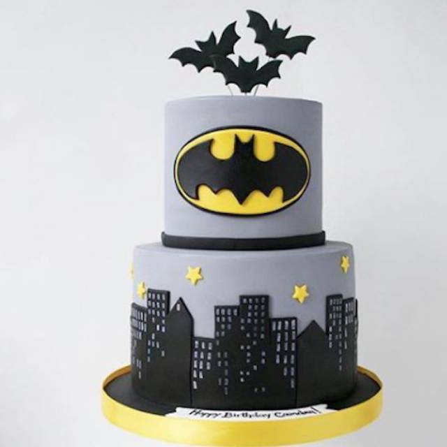 

Batman Cake 2 tingkat