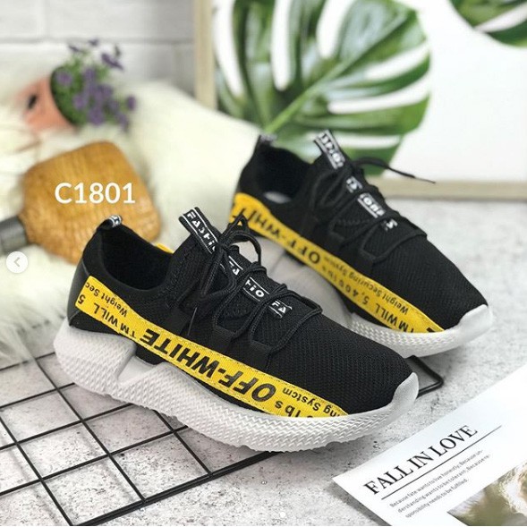 Sneakers C1801 wanita import realpict