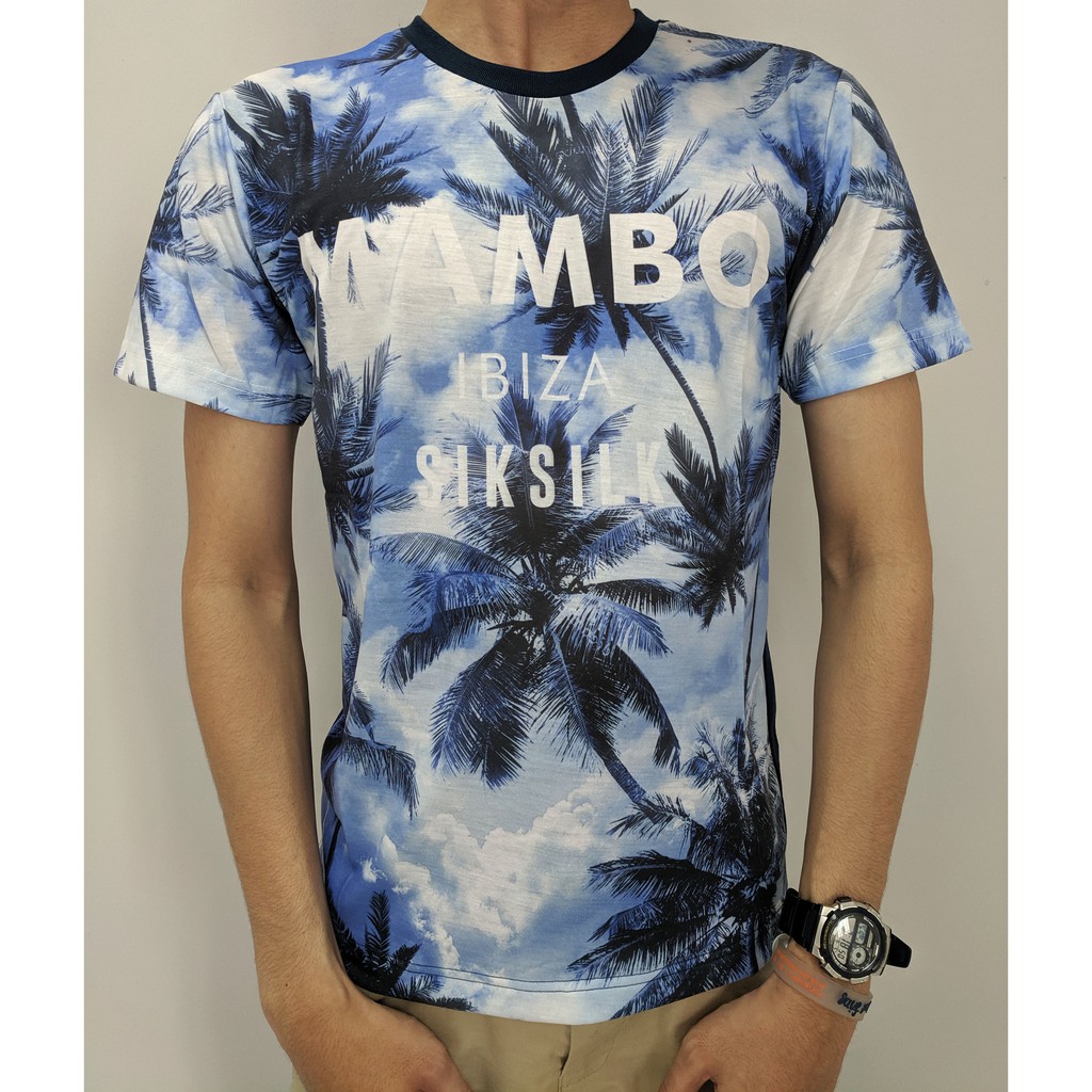 Kaos Pria  / T-Shirt - Baju Kaos Printing 3D A41 Import Bangkok SPOON