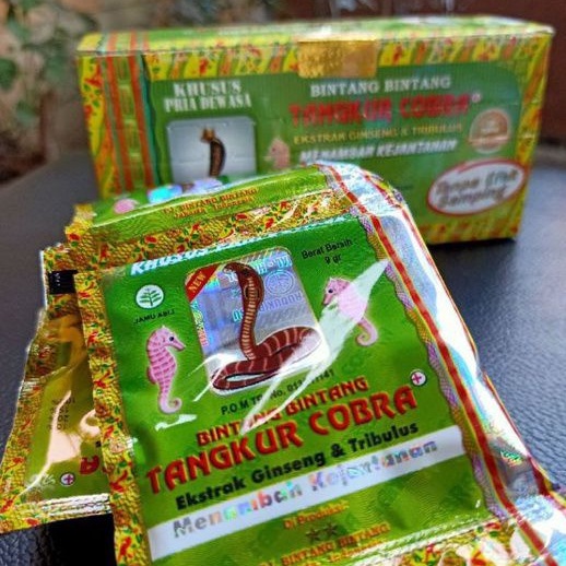 TANGKUR COBRA - ekstrak ginseng & tribulus