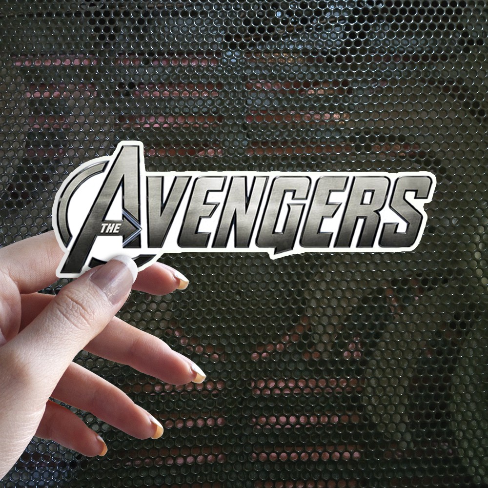 

Sticker Decal Vinyl Tahan Air Tulisan Avengers