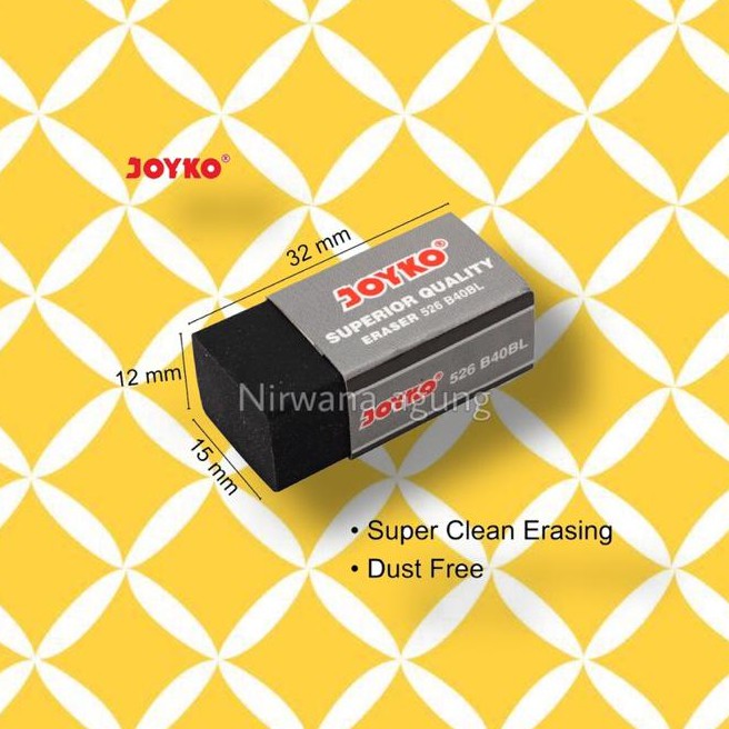

Eraser / Penghapus Joyko 526-B40BL