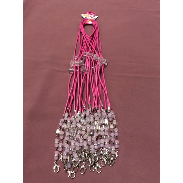 STRAP MASK tali serut warna Dove | Kalung masker tali serut 2 in 1