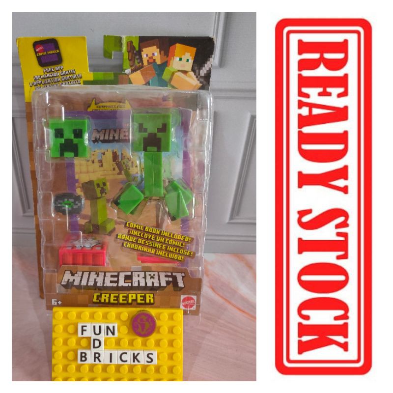 Mattel Minecraft Creeper Comic Maker