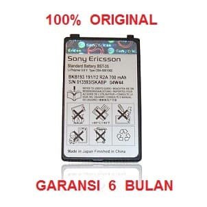 Produk 100% ORIGINAL Sony Ericsson Battery BST 35 / K500i  k700i  k300i dll