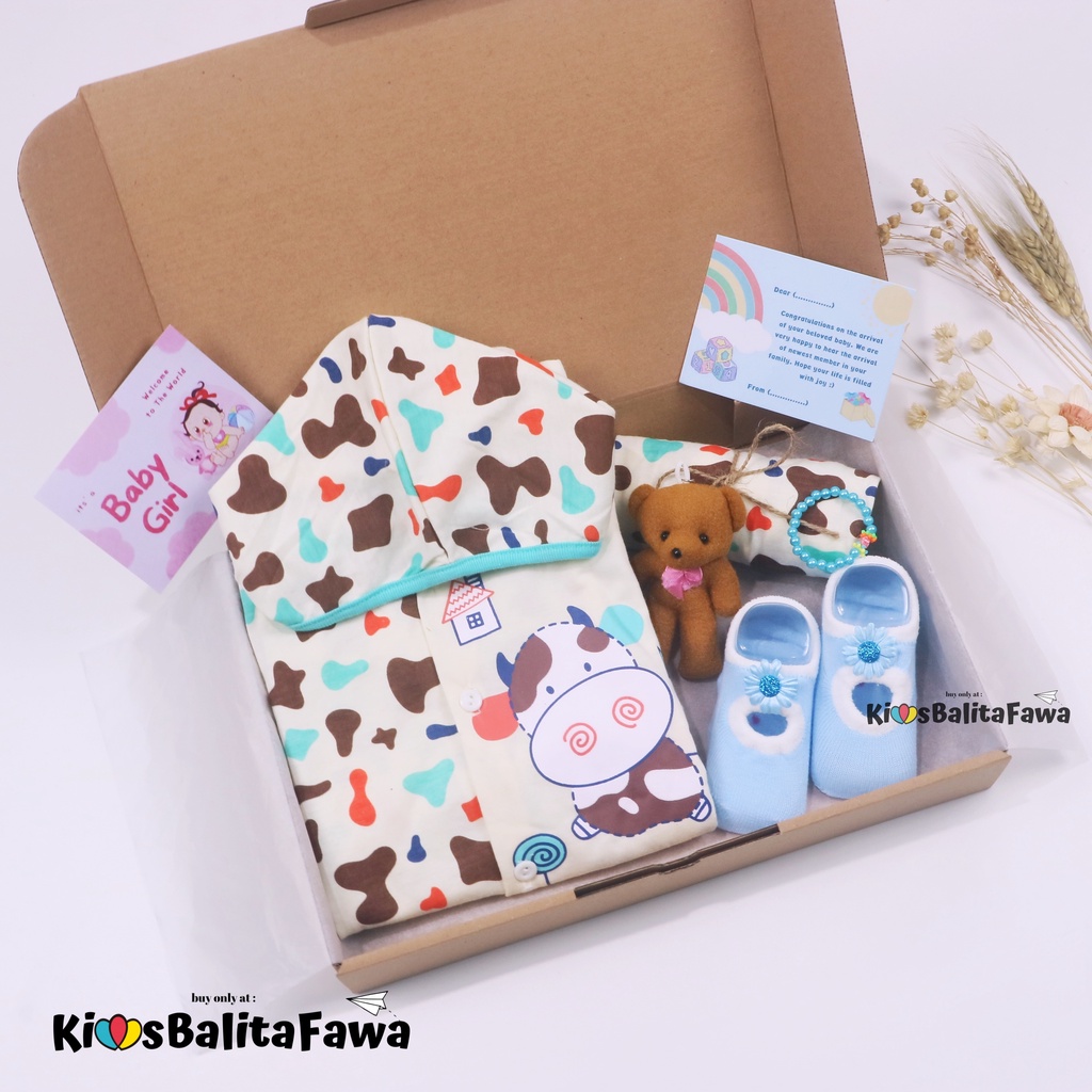 [SLEEPY] Hampers Piyama Baby Girl 0-12 Month / Kado Lahiran Bayi Perempuan Bulan New Born Setelan Gift