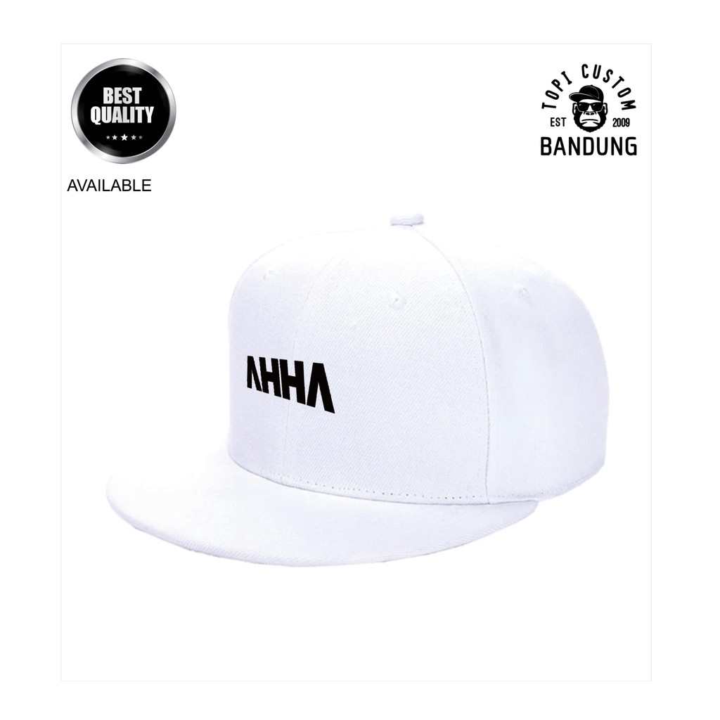 Topi Snapback AHHA Topi Pria Topi Wanita AHHA Bisa COD Original High Premium Quality